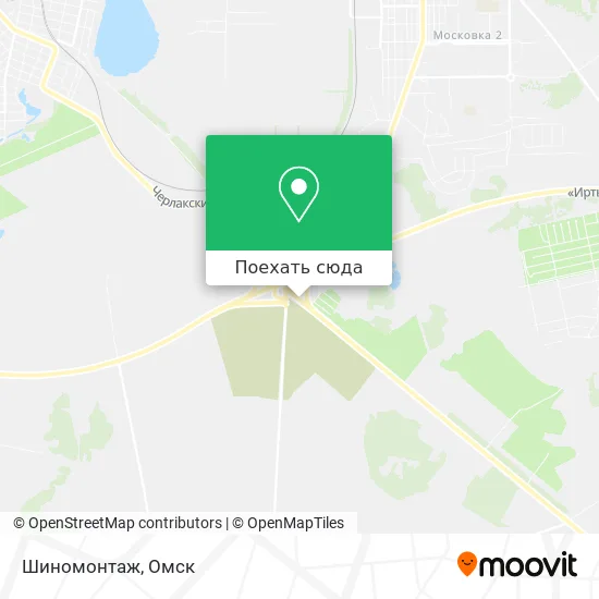 Карта Шиномонтаж