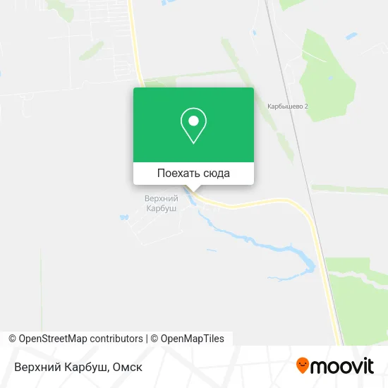 Карта Верхний Карбуш