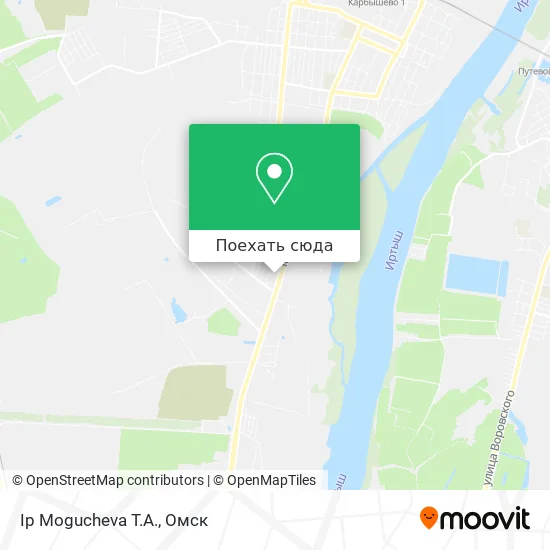 Карта Ip Mogucheva T.A.