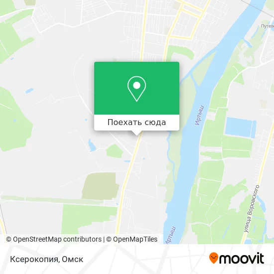 Карта Ксерокопия