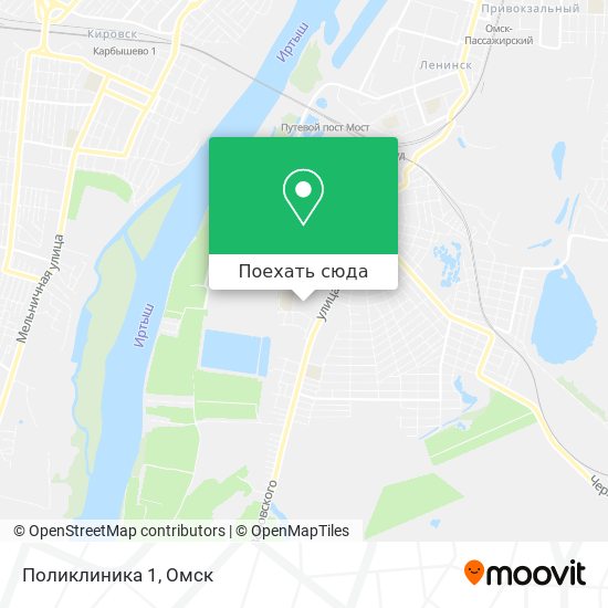 Карта Поликлиника 1