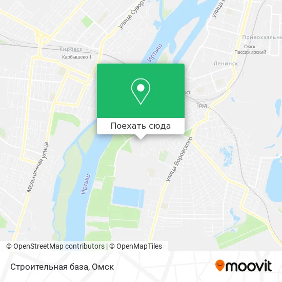 Карта Строительная база