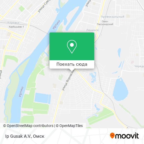 Карта Ip Gusak A.V.
