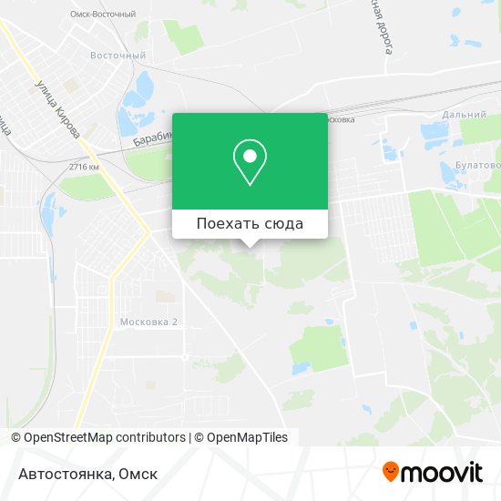 Карта Автостоянка