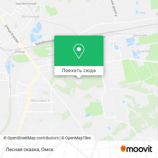 Карта Лесная сказка