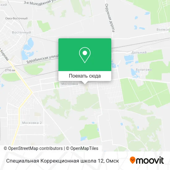 Карта Специальная Коррекционная школа 12