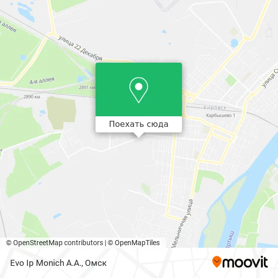 Карта Evo Ip Monich A.A.