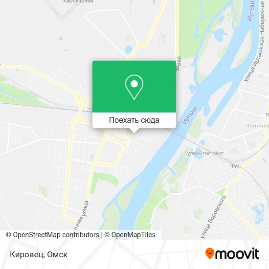 Карта Кировец