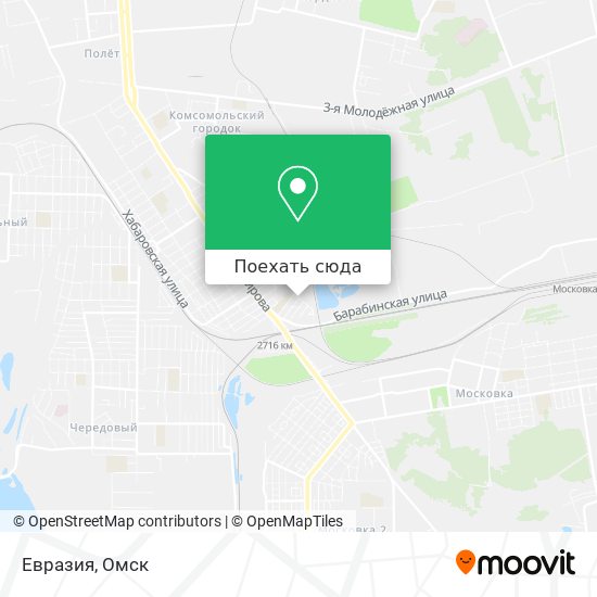 Карта Евразия