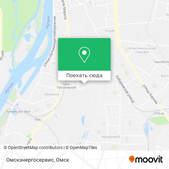 Карта Омскэнергосервис