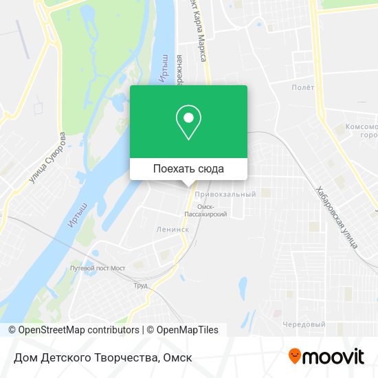Карта Дом Детского Творчества
