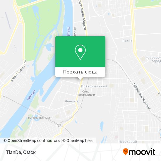 Карта TianDe