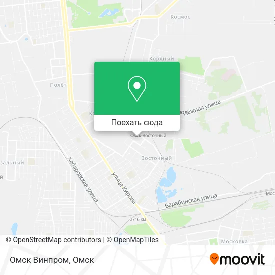 Карта Омск Винпром