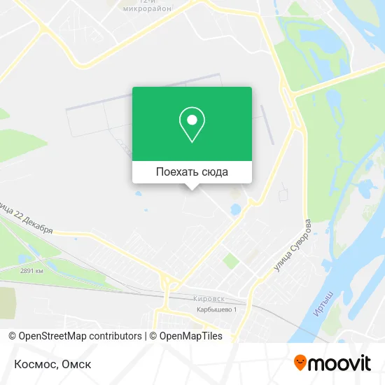Карта Космос