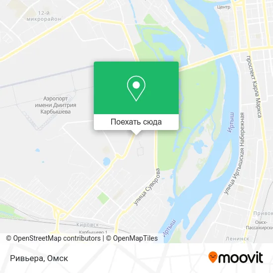 Карта Ривьера
