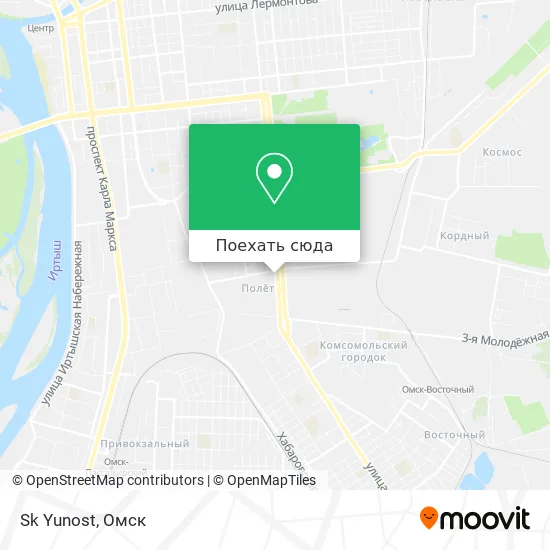 Карта Sk Yunost