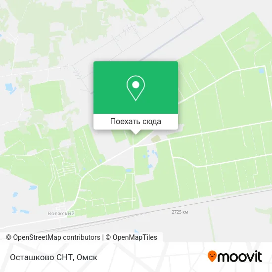 Карта Осташково СНТ