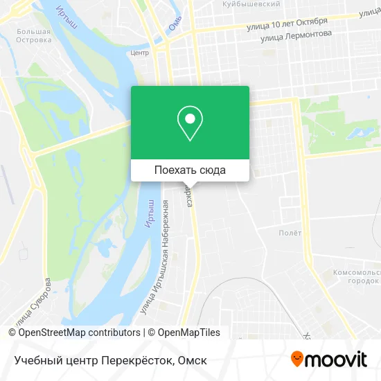 Карта Учебный центр Перекрёсток