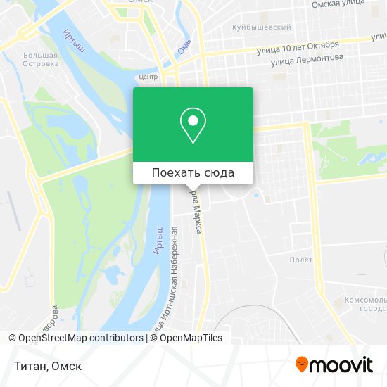 Карта Титан