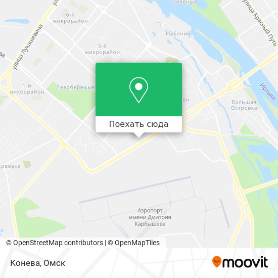 Карта Конева