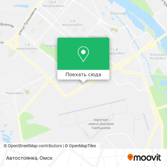 Карта Автостоянка