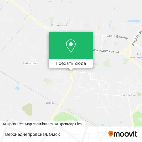 Карта Верхнеднепровская