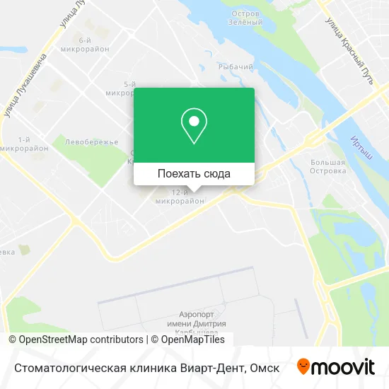 Карта Стоматологическая клиника Виарт-Дент