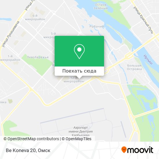 Карта Be Koneva 20