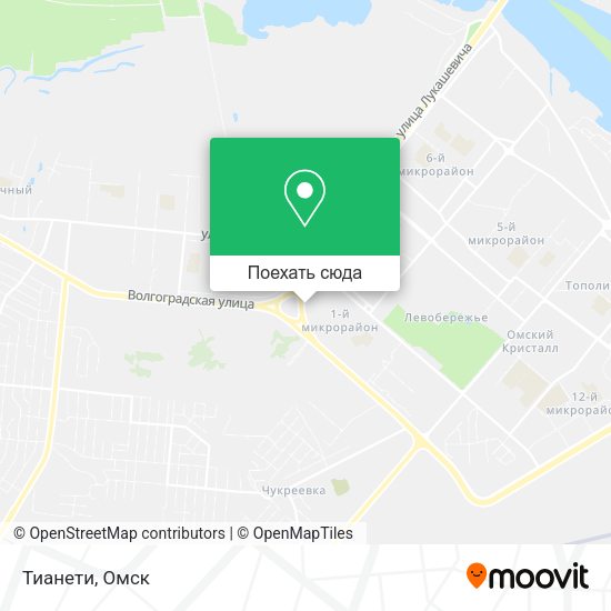 Карта Тианети