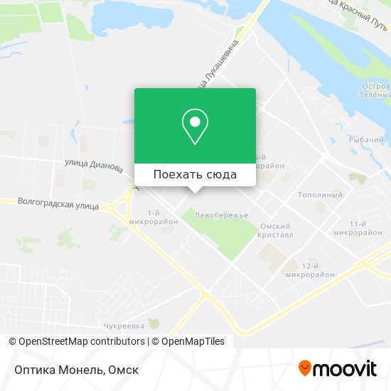 Карта Оптика Монель