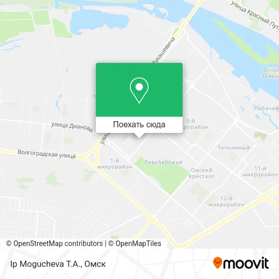 Карта Ip Mogucheva T.A.