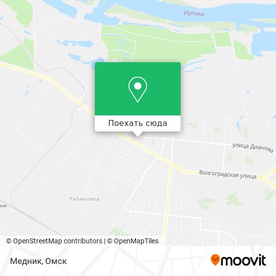 Карта Медник