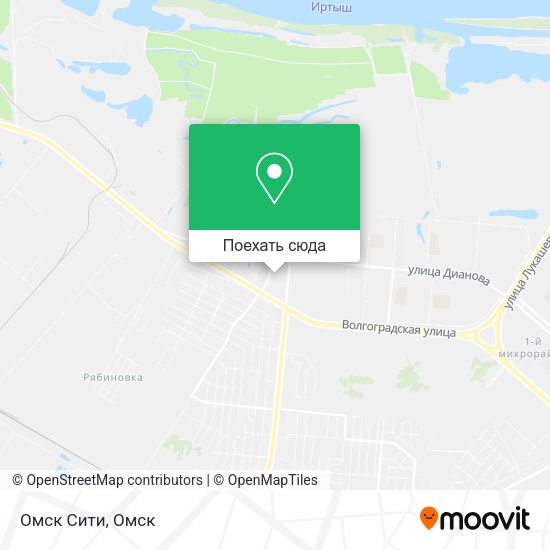 Карта Омск Сити
