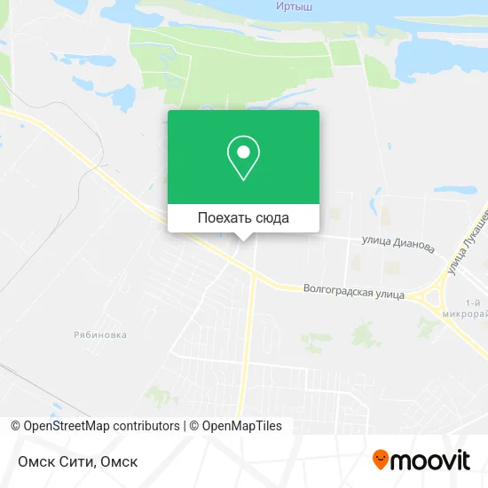 Карта Омск Сити