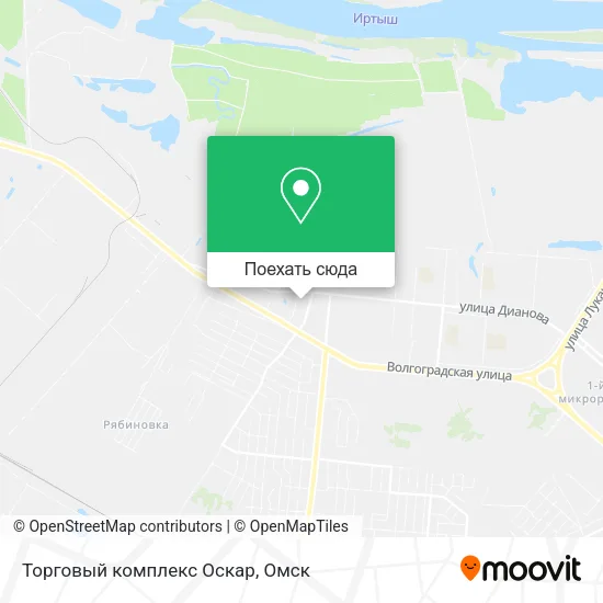 Карта Торговый комплекс Оскар
