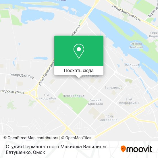 Карта Студия Перманентного Макияжа Василины Евтушенко