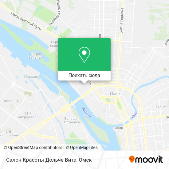 Карта Салон Красоты Дольче Вита