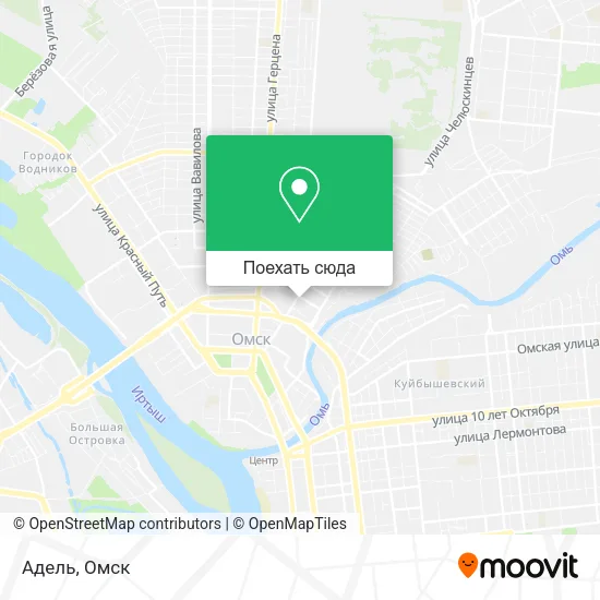 Карта Адель