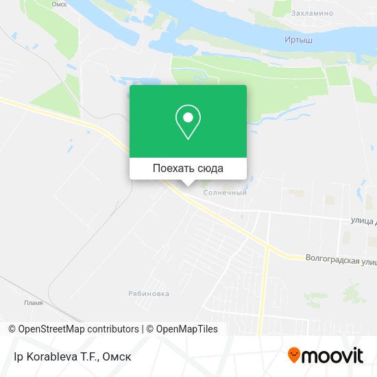 Карта Ip Korableva T.F.