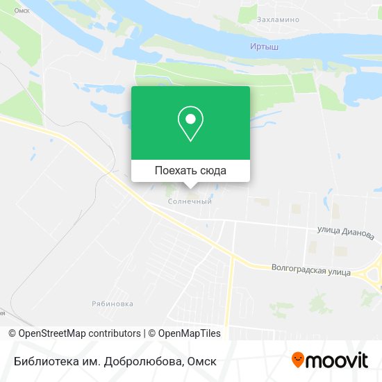 Карта Библиотека им. Добролюбова