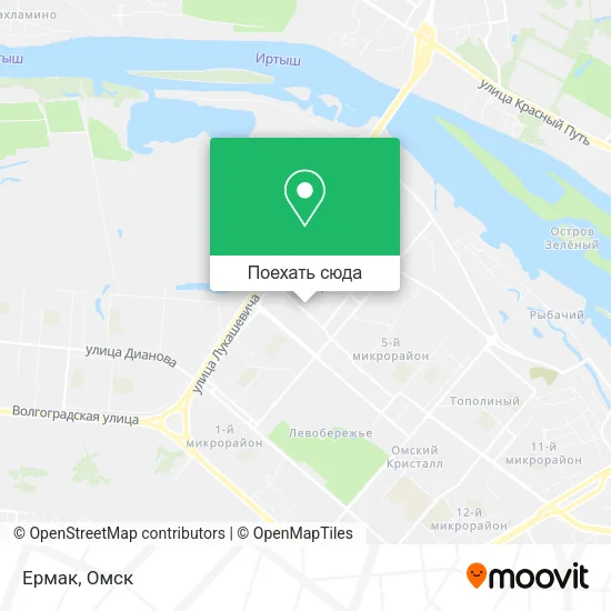 Карта Ермак