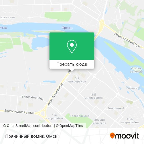 Карта Пряничный домик