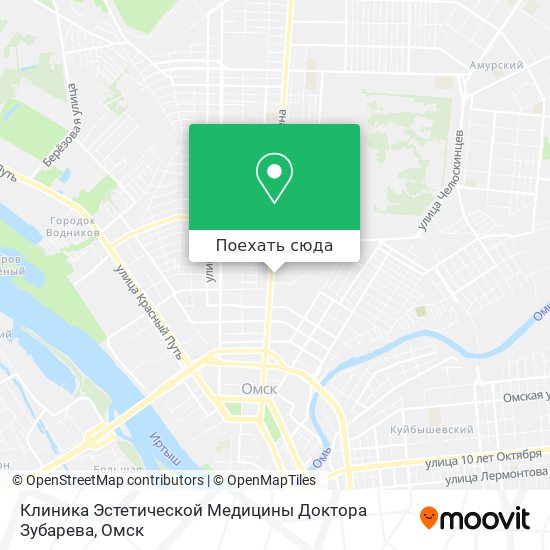 Карта Клиника Эстетической Медицины Доктора Зубарева