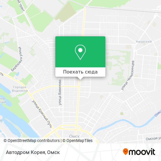 Карта Автодром Корея