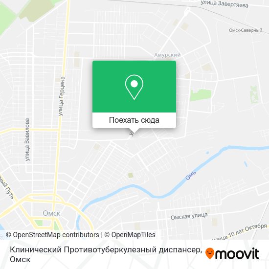 Карта Клинический Противотуберкулезный диспансер