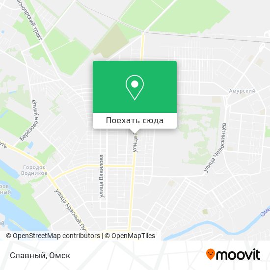 Карта Славный