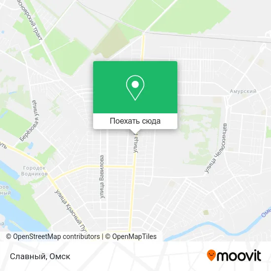 Карта Славный