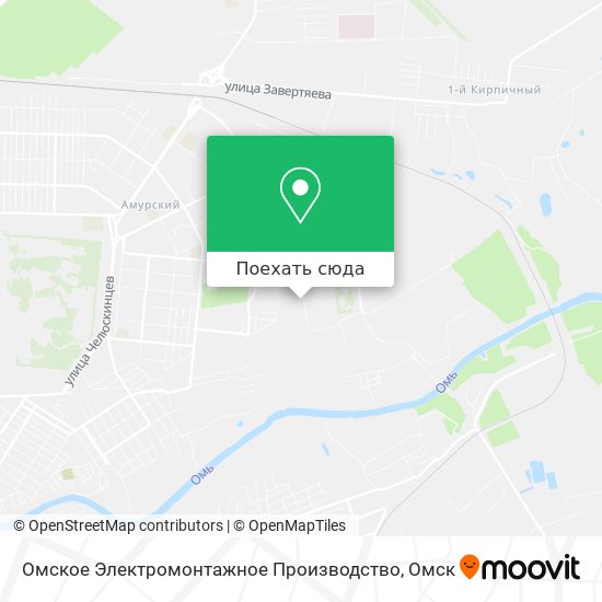 Карта Омское Электромонтажное Производство
