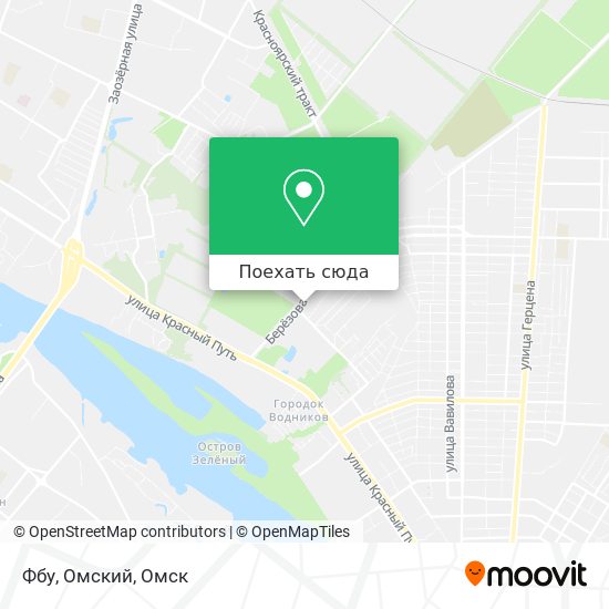 Карта Фбу, Омский