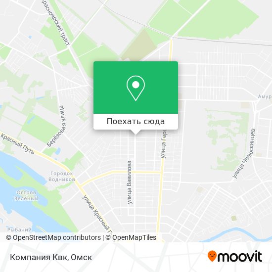 Карта Компания Квк
